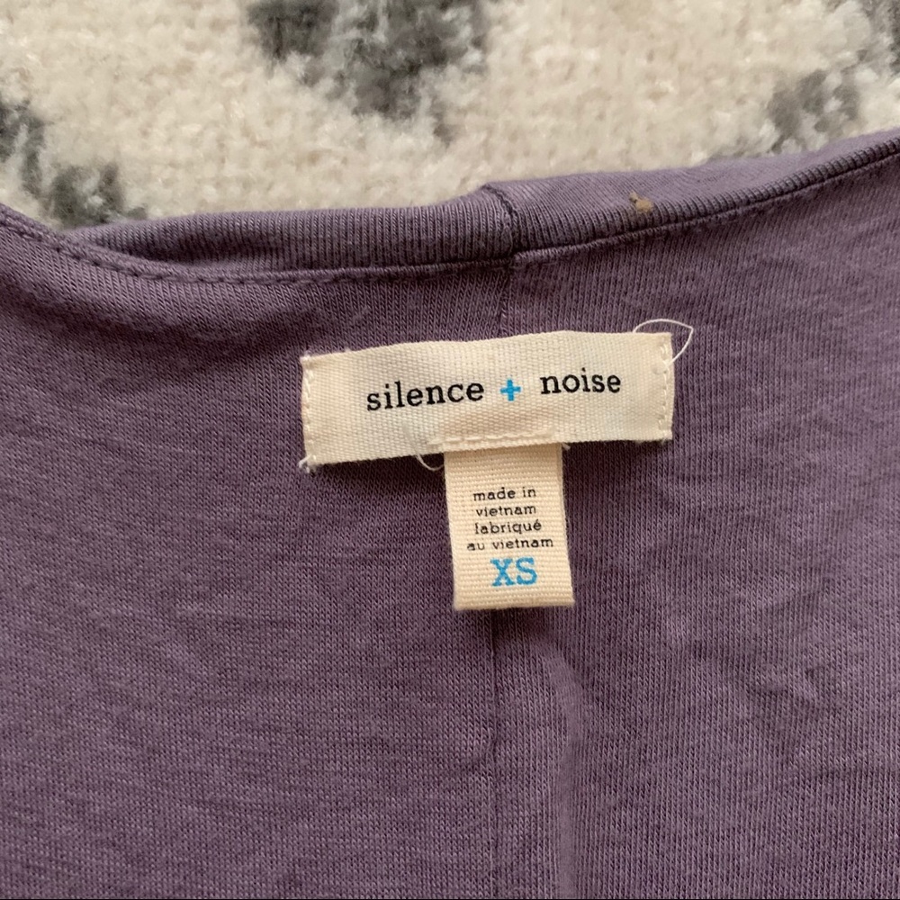 Silence + Noise Color Block Purple Maxi Dress - Picture 3 of 4